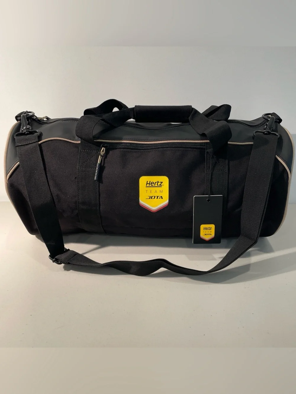 Hertz Team Jota Official WEC Gym Duffel Carryall Bag Gymbag Black NWT